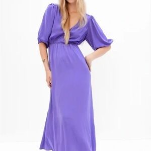 GAP Purple Maxi Dress